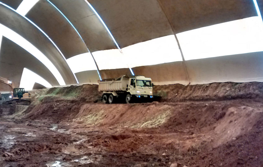 DVF em área de armazenagem e tratamento